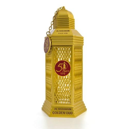 Al Haramain 50 Years Golden Oudh 3.4 oz / 100 ml - Tester 6291106812183 Z-GR82Y