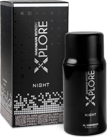 Al Haramain Xplore Night 3.4 oz / 100 ml 6291100132423 Z-P78UF