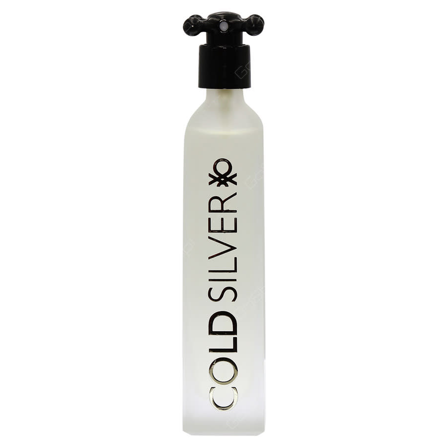 Benetton Cold Silver 3.4 oz / 100 ml 3605473176732 Y-A527F