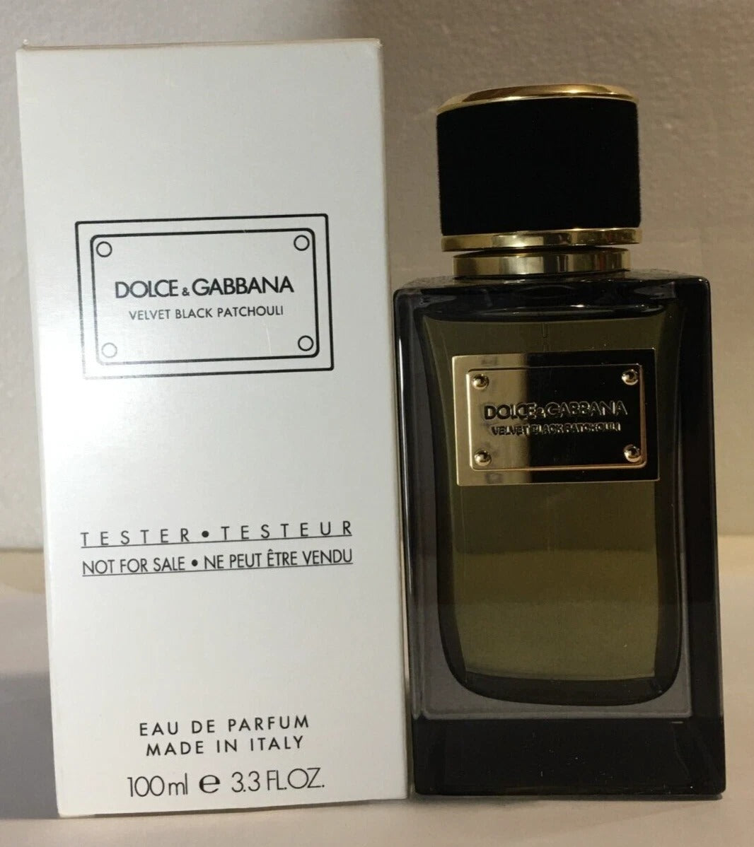Dolce And Gabbana Velvet Black Patchouli 3.4 oz / 100 ml - Tester 8054754400175 Z-9MAYE