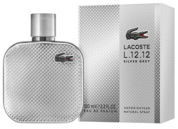 Lacoste L.12.12 Silver Grey 3.4 oz / 100 ml - Tester 3386460165907 Z-L25DY