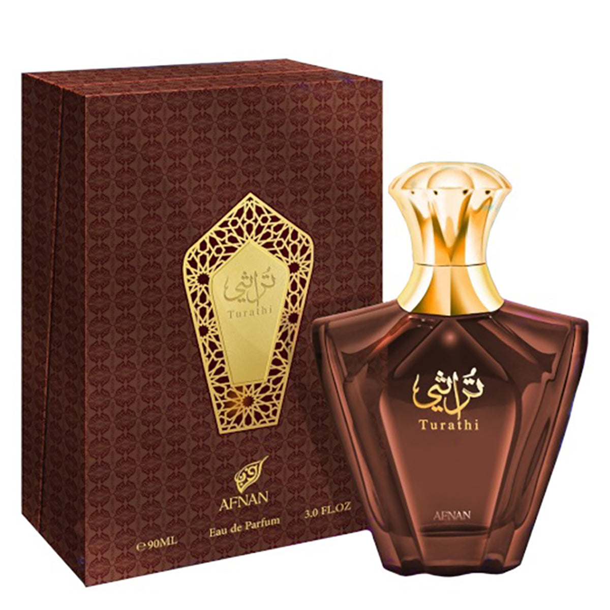 Afnan Turathi Brown 3.0 oz / 90 ml 6290171070603 Z-PWV43