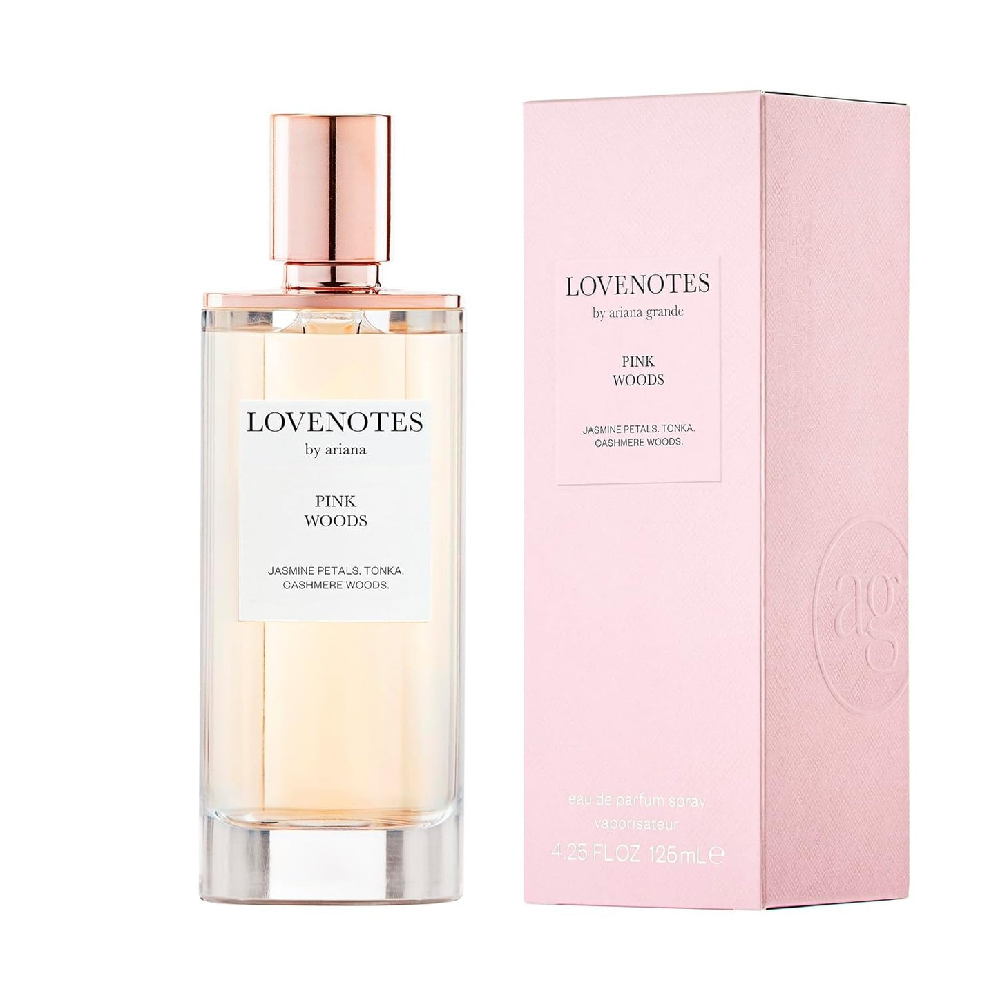 Ariana Grande LoveNotes Pink Woods 4.25 oz 810101505669 Z-5K8ZA