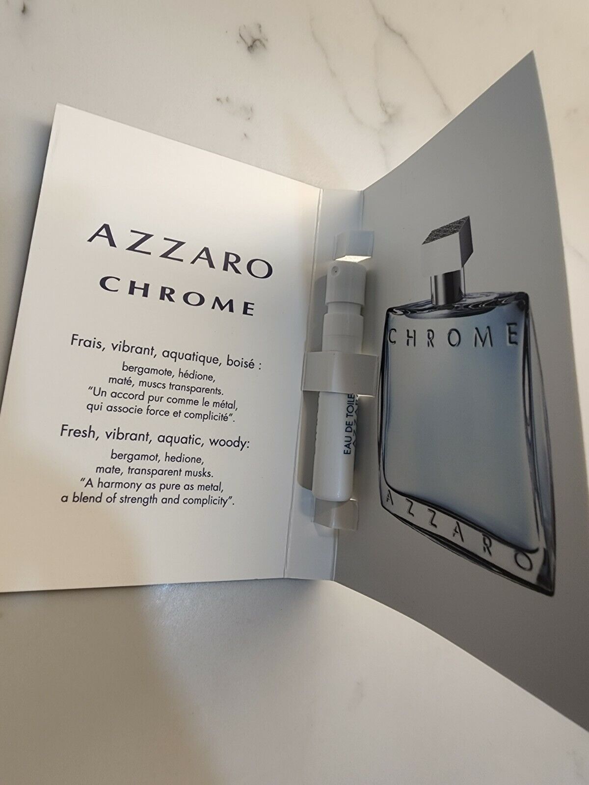 Azzaro Chrome 0.04 oz 3351500020430 Z-HAKBS