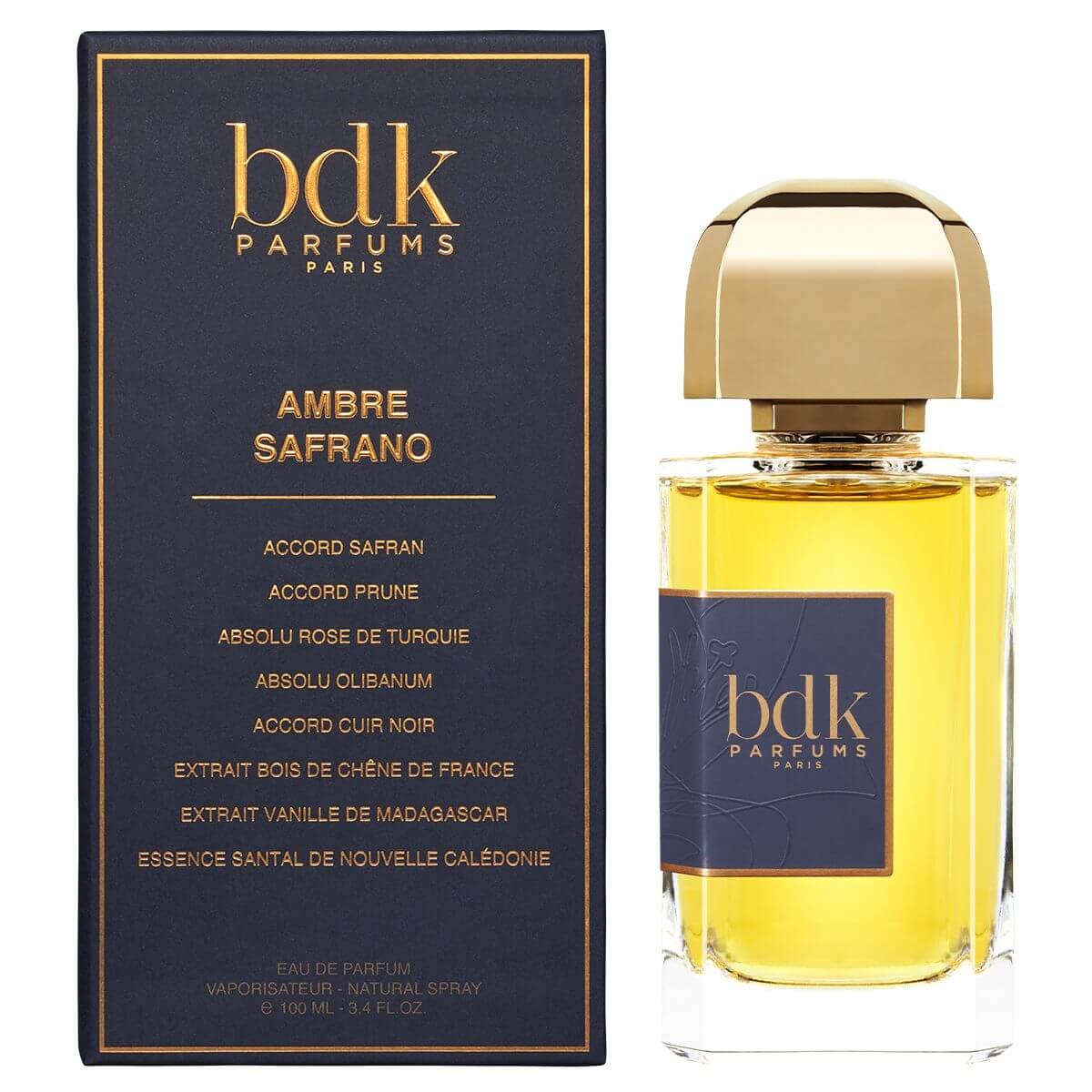 Bdk Parfums Ambre Safrano 3.4 oz / 100 ml 3760035450726 Z-WS7RW