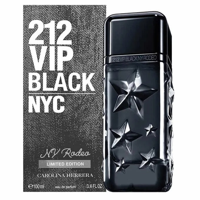 Carolina Herrera 212 Vip Black NY Rodeo 3.4 oz / 100 ml 8411061111604 Z-Z5MG7