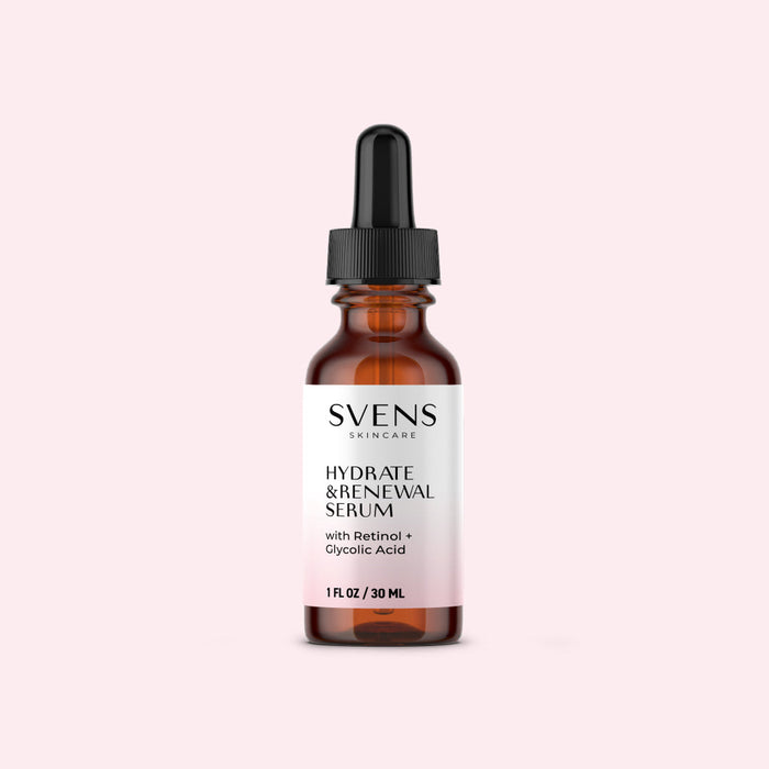 Hydrate & Renewal Serum with Retinol + Glycolic Acid