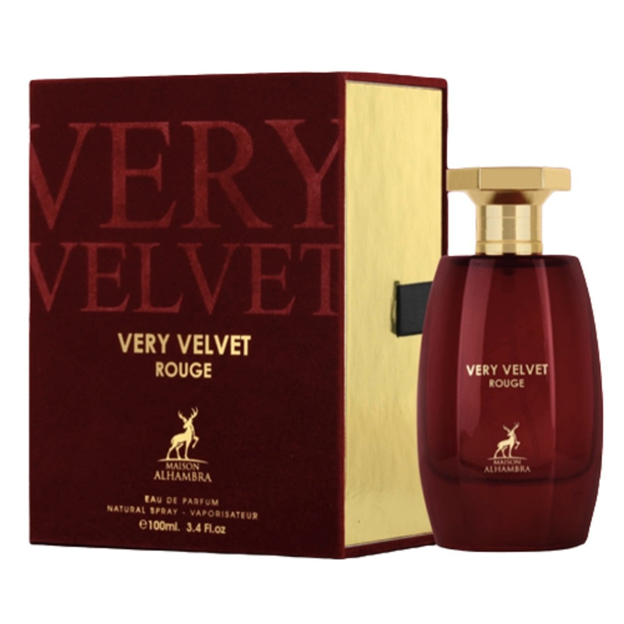 Maison Alhambra Very Velvet Rouge 3.4 oz / 100 ml 6291108736609 Z-V3HTU