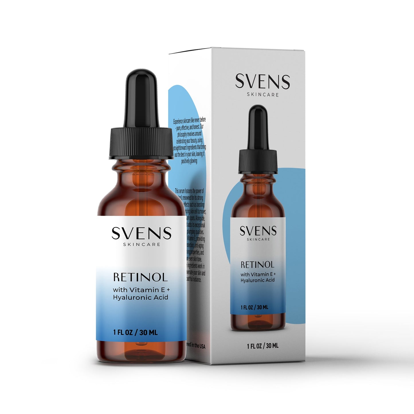 Retinol with Vitamin E & Hyaluronic Acid Serum