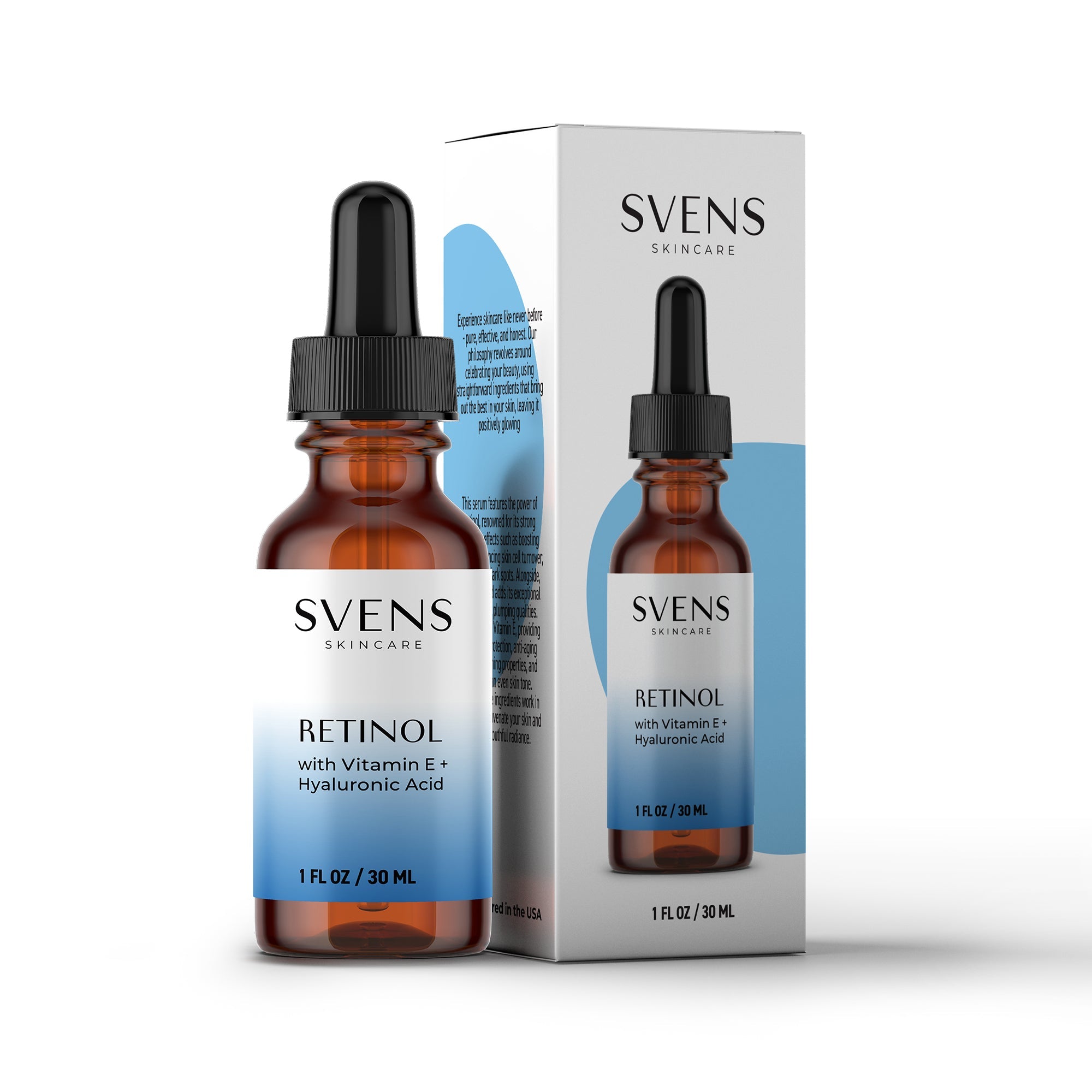 Retinol with Vitamin E & Hyaluronic Acid Serum